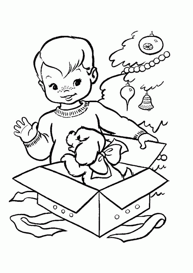 Dog Coloring Pages Little Boy Coloring Pages Printable Coloring 