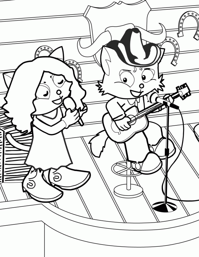 Country Star Coloring Page Handipoints 238375 Country Coloring Pages