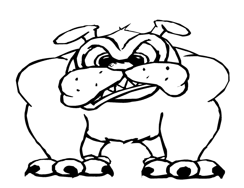 Cartoon Puppy Coloring Pages - Free Printable Coloring Pages 
