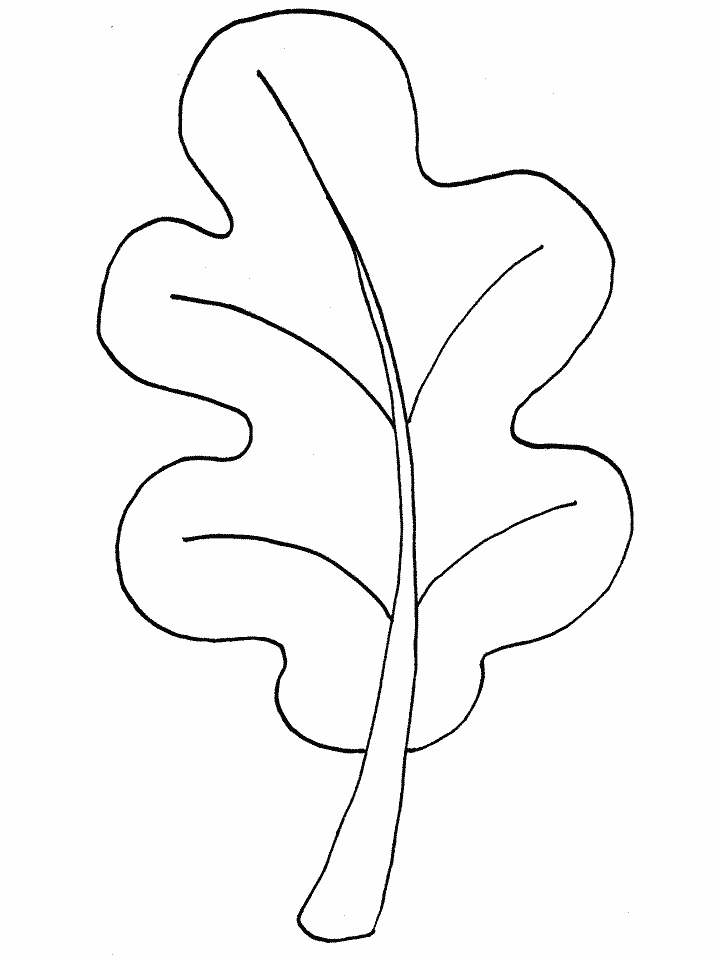 Leaf3 Autumn Coloring Pages & Coloring Book