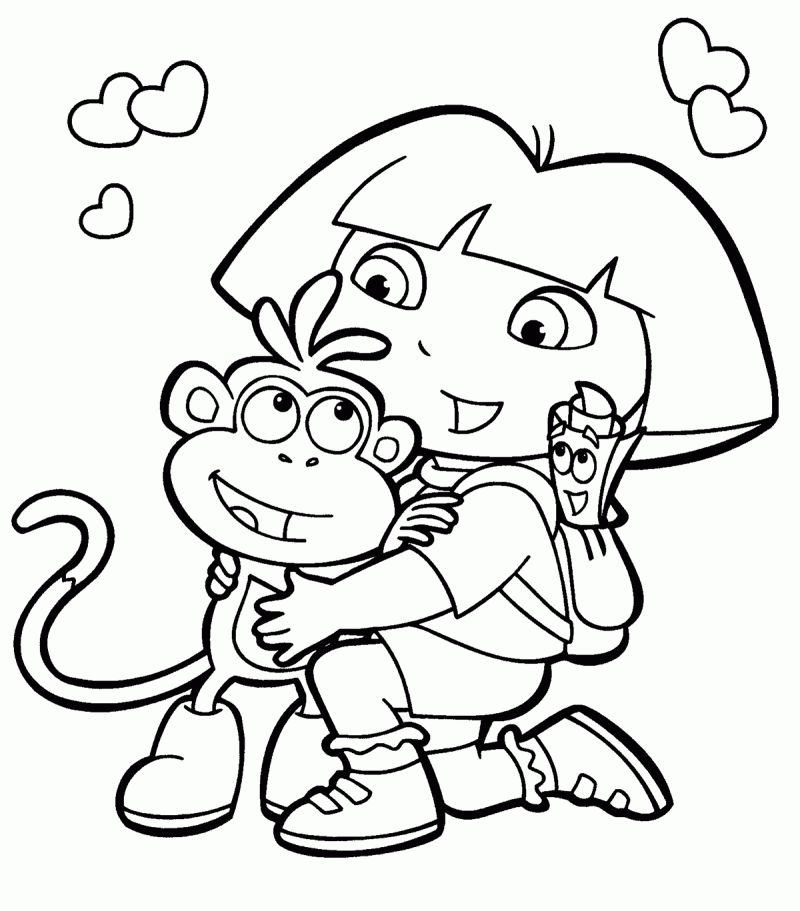 Go diego go coloring page coloring pages pictures imagixs
