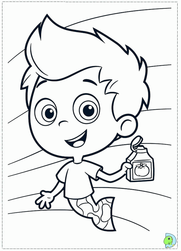 Bubble Guppies Coloring Sheets - Coloring Nation