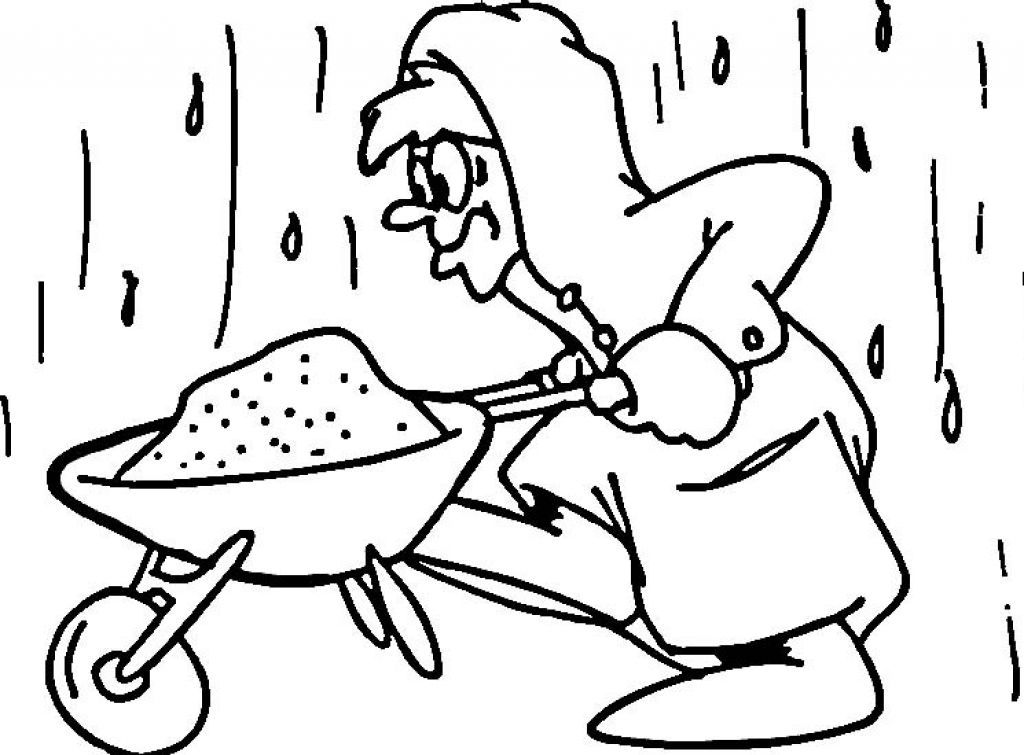 Raindrop Coloring Page - Coloring For KidsColoring For Kids