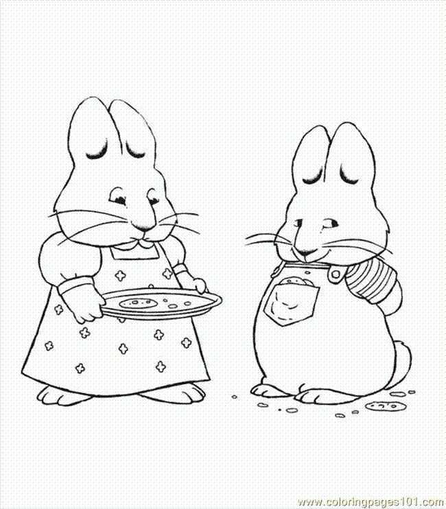 Coloring Pages Max Ruby 0001 (15) (Cartoons > Others) - free 