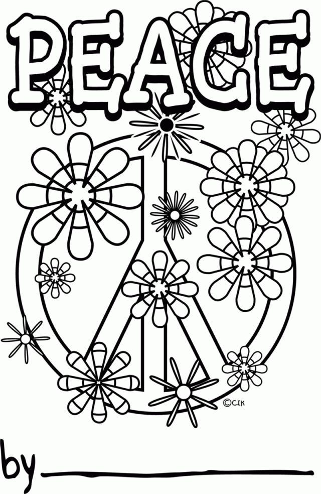 Peace And Love Coloring Pages Hd Pictures 4 High Definition HD 