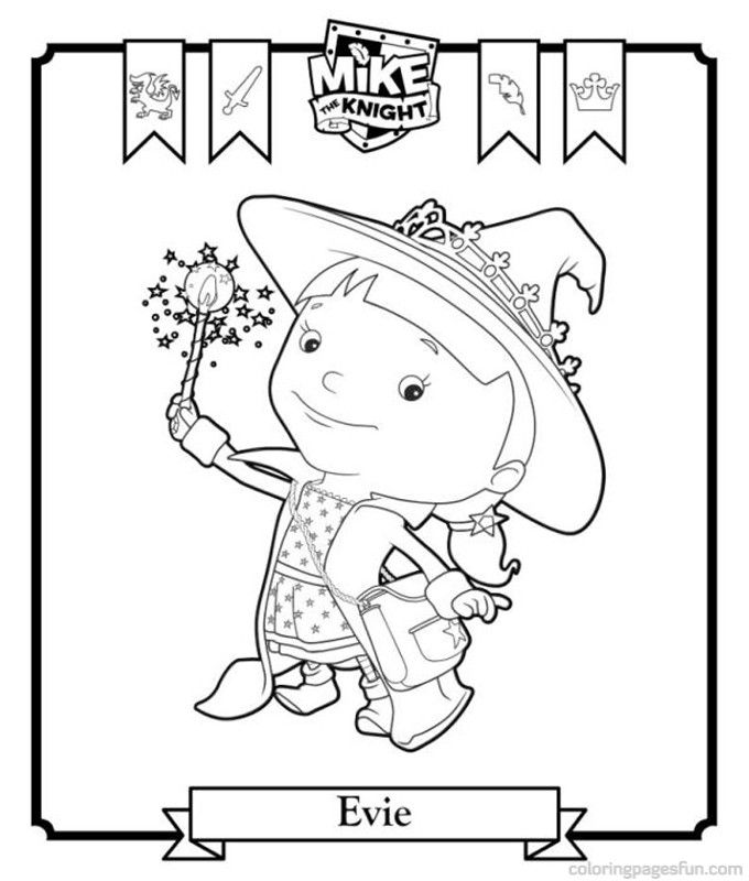 Mike the Knight | Free Printable Coloring Pages