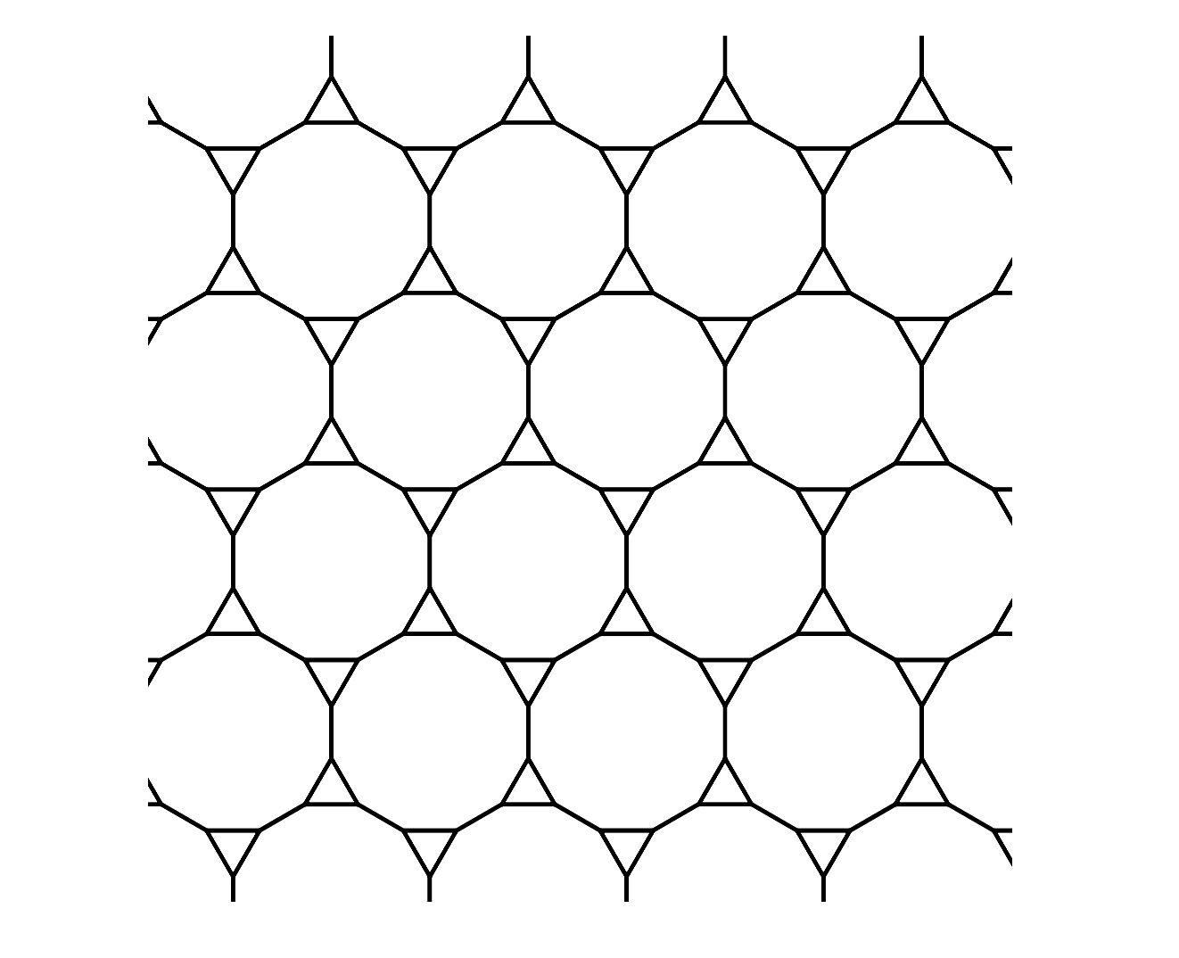 Free tessellation coloring page