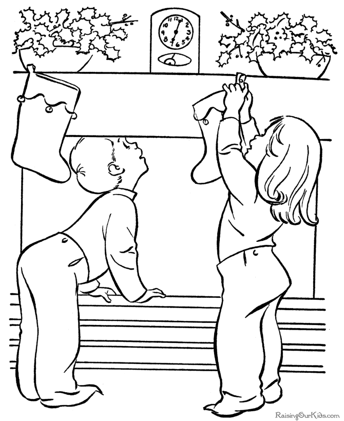 Search Results » Printable Christmas Coloring Pictures