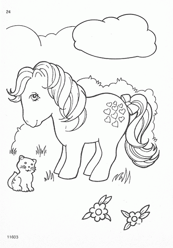 My Little Pony G1 Coloring Pages | Flickr - Photo Sharing!