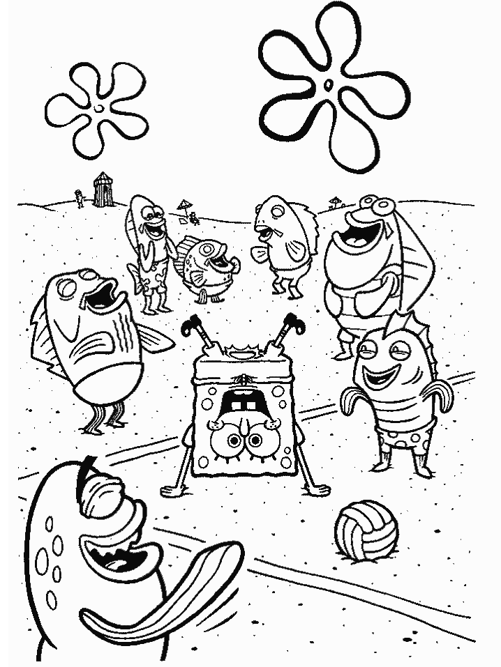 Page 3 | Spongebob Squarepants coloring pages | Coloring-