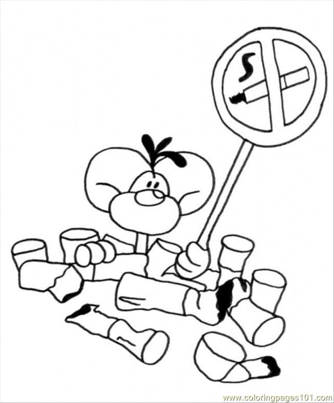 Coloring Pages Diddle 23 (Cartoons > Diddl) - free printable 
