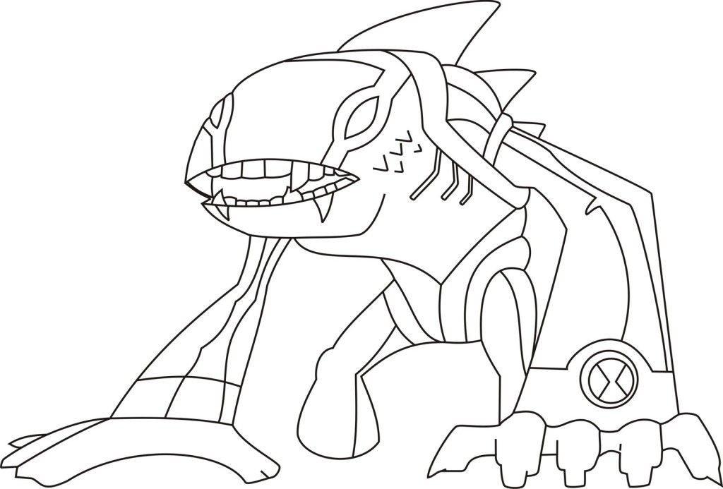 Ben 10 Coloring Pages - Free Coloring Pages For KidsFree Coloring 