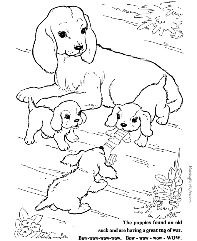 Baby Farm Animal Coloring Pages | Free coloring pages