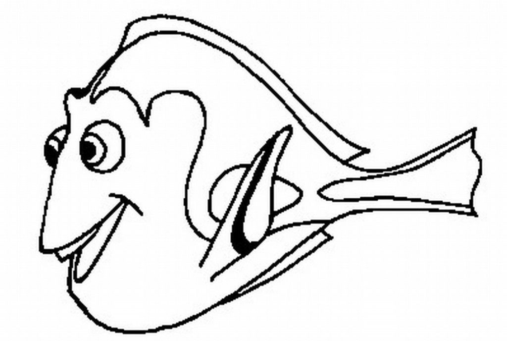 Cool Nemo Fish Coloring Pages High Res | ViolasGallery.