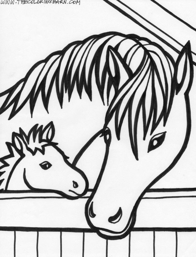 Realistic Horse Coloring Pages Realistic Horse Coloring Pages 