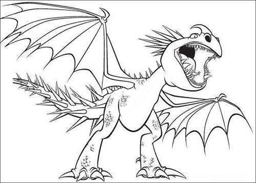 Kids-n-fun.com | 18 coloring pages of How to train your dragon