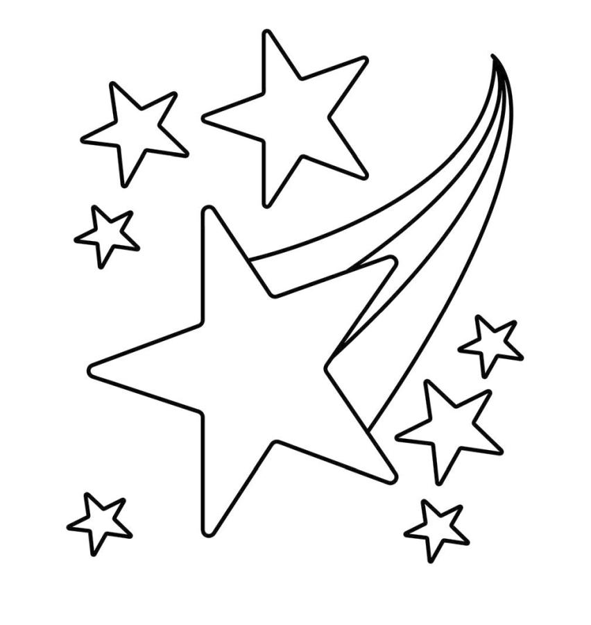 20+ Free Printable Star Coloring Pages - EverFreeColoring.com