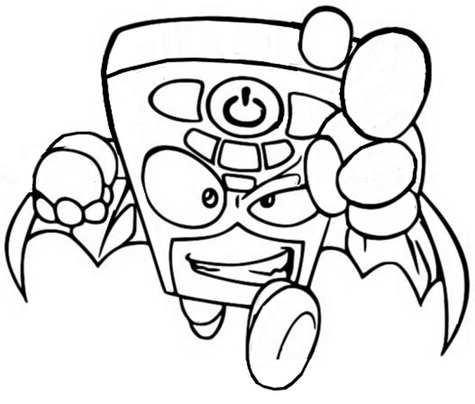 Coloring page Superzings : Zapper 18