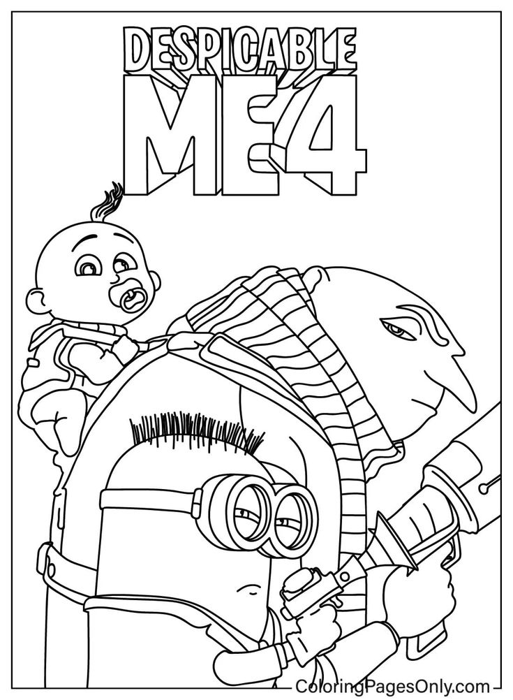 Despicable Me Pictures Coloring Page ...