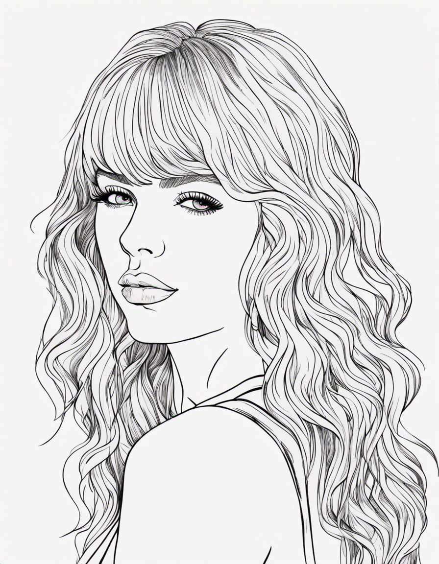 Free taylor swift love song coloring ...