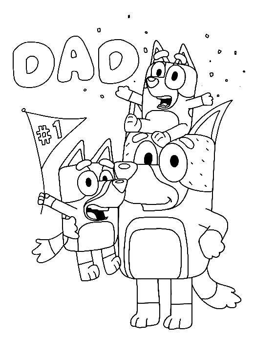 Bluey Coloring Pages Printable for Free ...