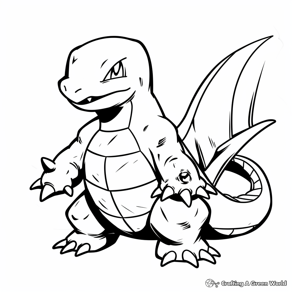 Gigantamax Charizard Coloring Pages ...