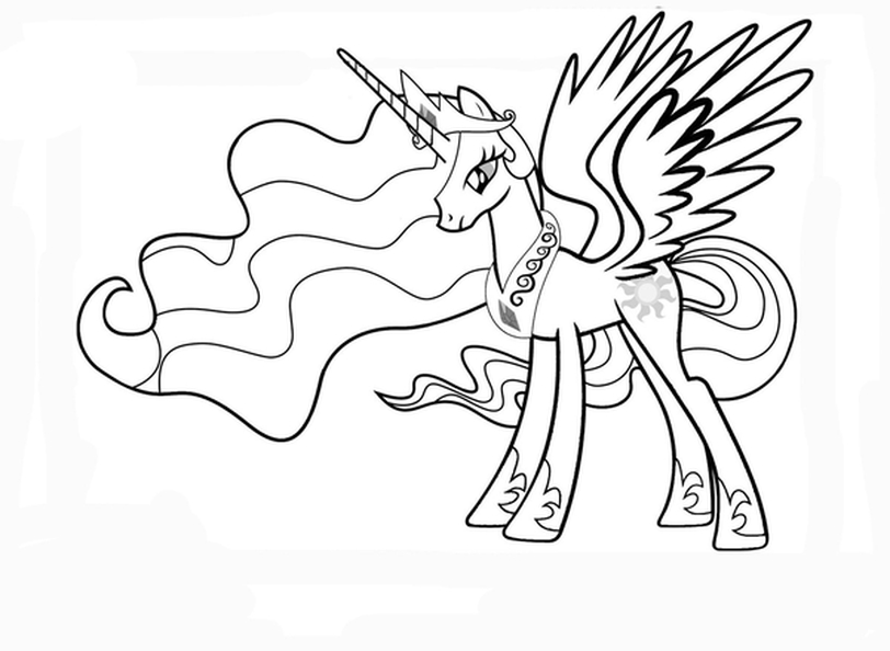 My Little Pony Princess Celestia ...