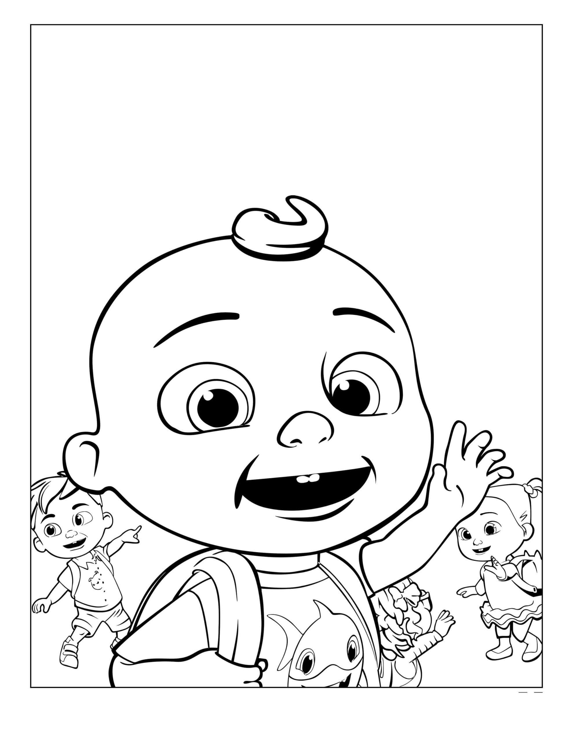 Printable Cocomelon Coloring Pages Pdf ...