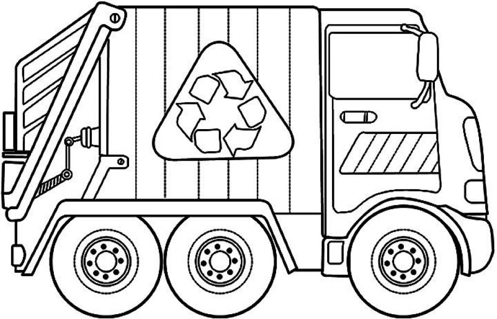 Garbage Truck Coloring Pages with regard to Residence - Beautiful ...