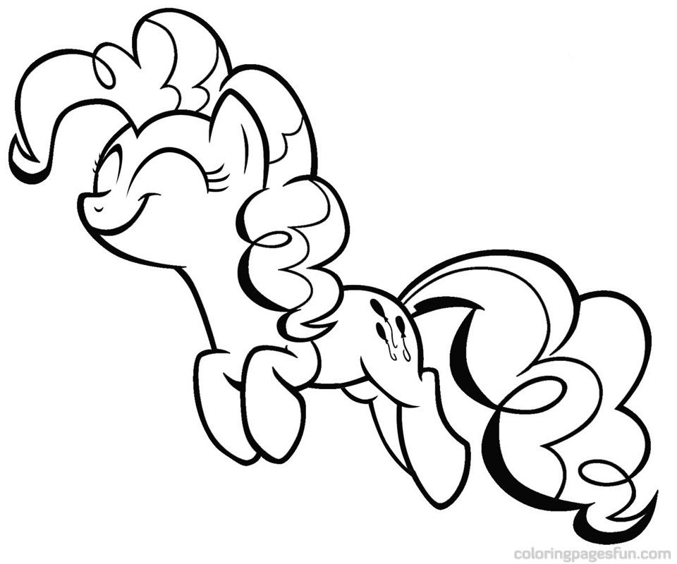 pinkie pie coloring page - Google Search | My little pony ...