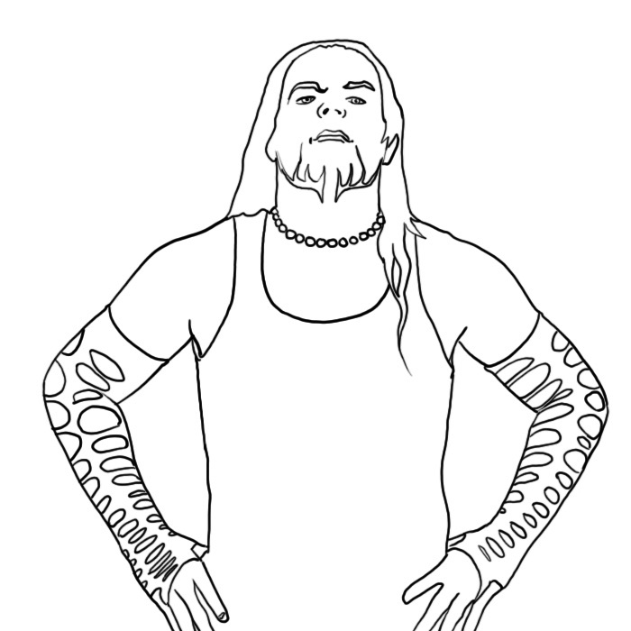 Wwe Coloring Pages - Printable Free Coloring Pages