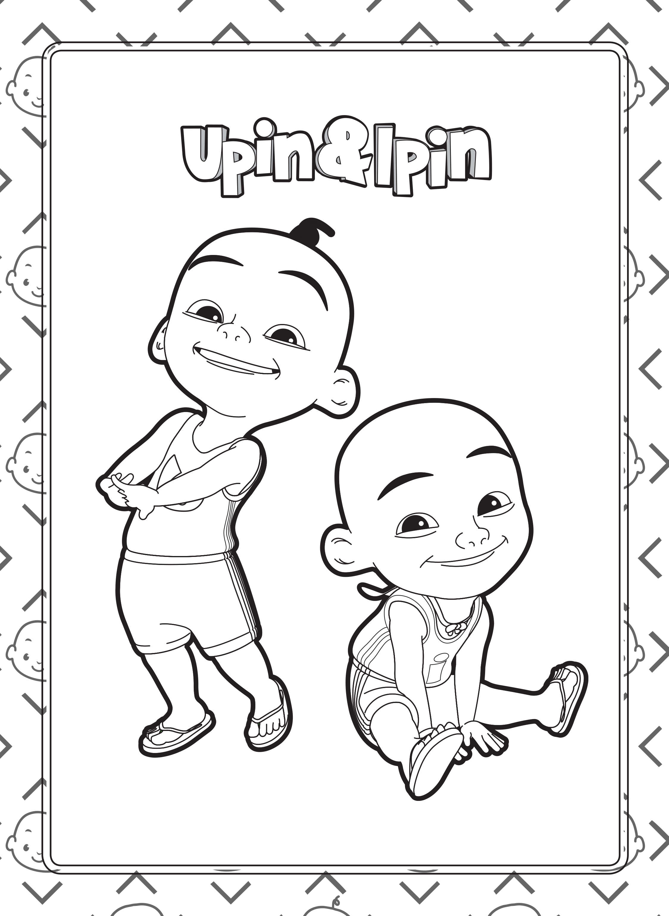 Siri Mewarna Upin Ipin (FUN WITH COLOURING UPIN IPIN) | Lazada