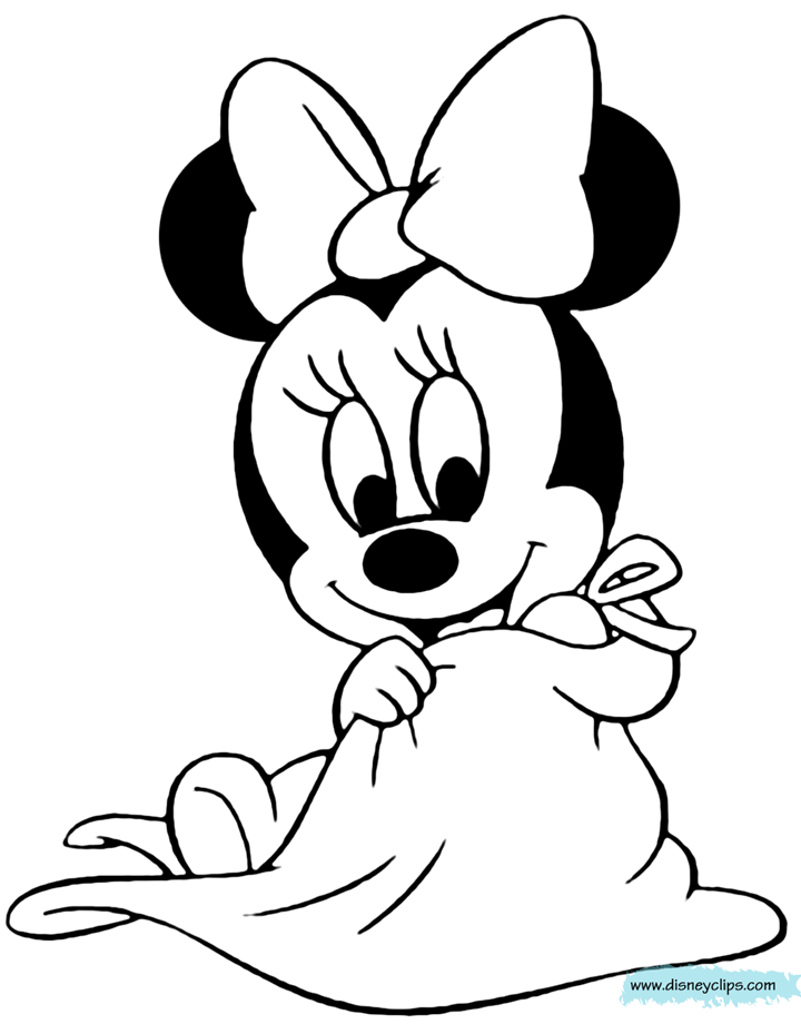 Disney Babies Coloring Pages (4) | Disneyclips.com