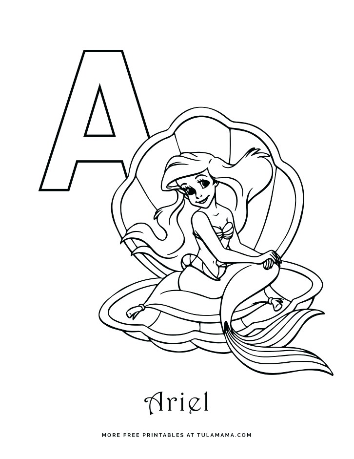 Letter A Coloring Worksheets - sumnermuseumdc.org