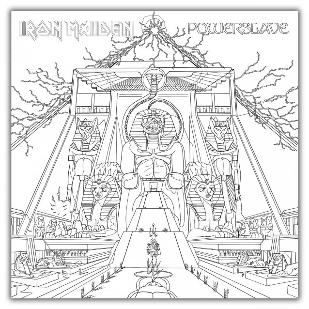 Official IRON MAIDEN Coloring Book Due In December – 101.5 K-Rock  Manhattan's Real Rock