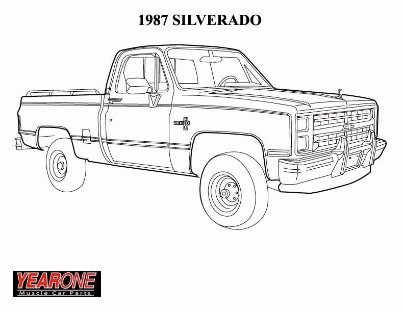 corvette coloring page. chevy coloring pages cars online coloring ...