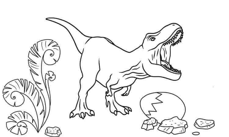Dinosaur Coloring Pages | Kids Coloring Pages