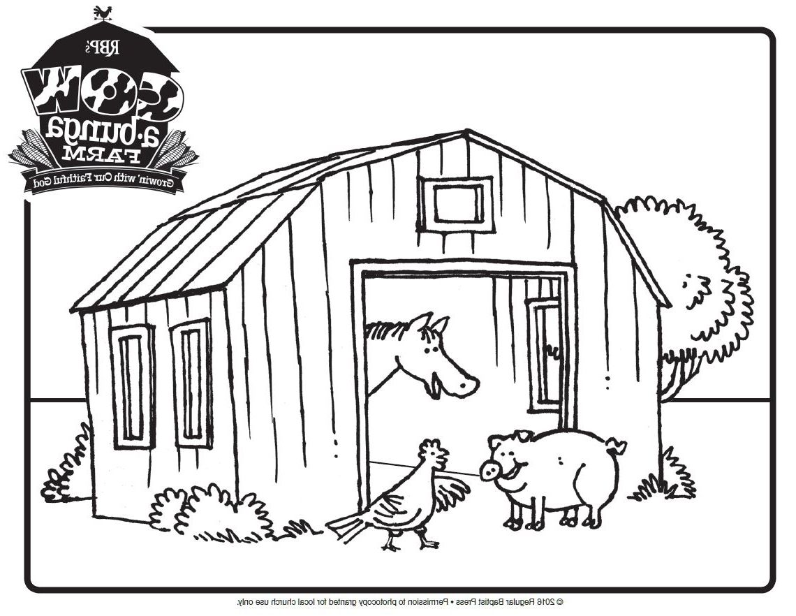 Barn Coloring