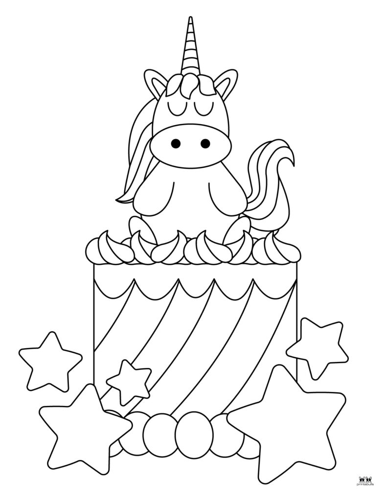 Cake Coloring Pages - 25 FREE Pages ...