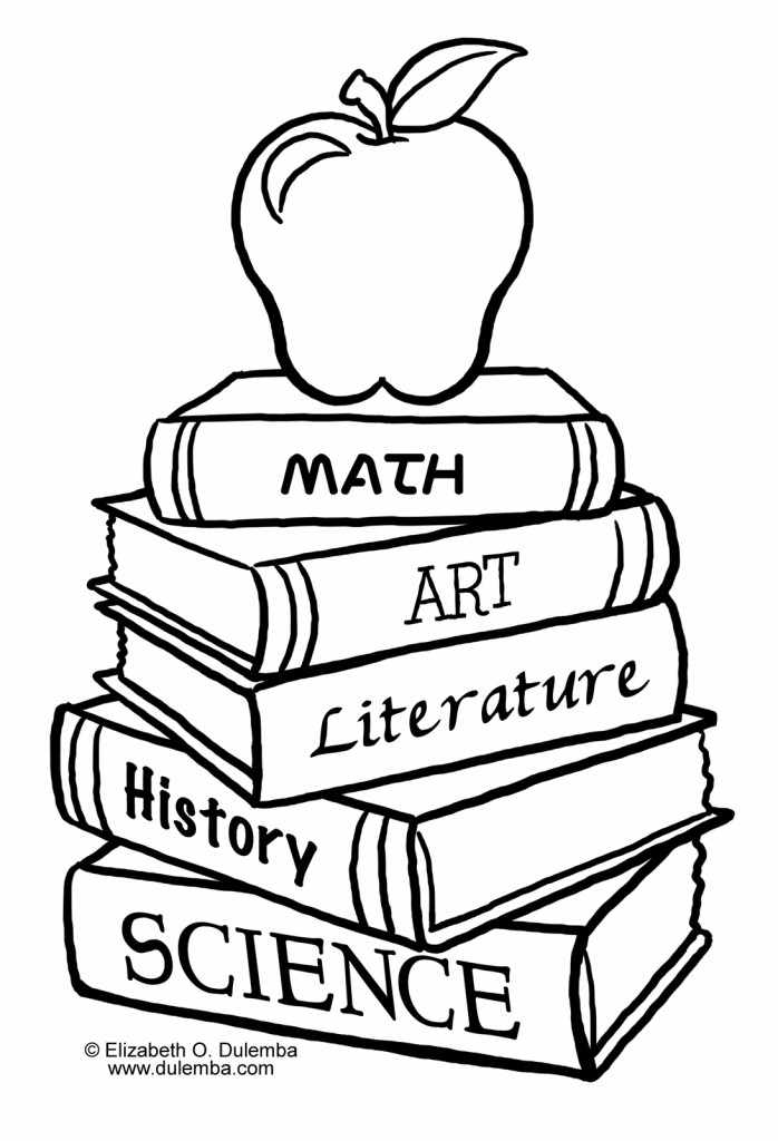colouring pages of books - Clip Art Library