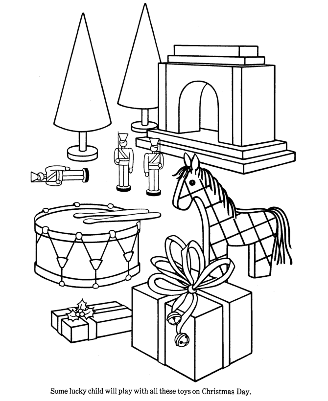 toys coloring pages - Clip Art Library