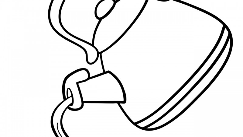 Polly, Put The Kettle On - Coloring Page - Mother Goose Club