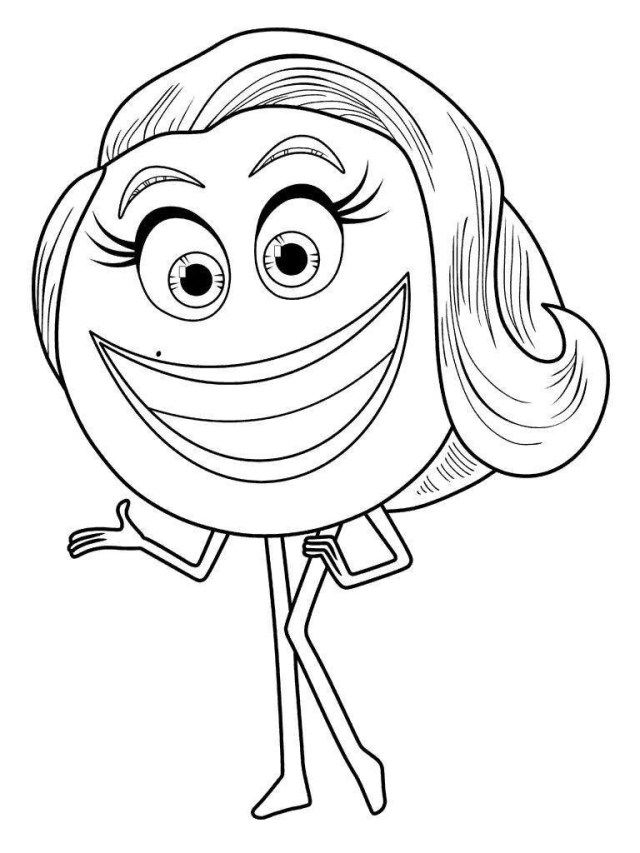 27+ Elegant Photo of Emoji Movie Coloring Pages - entitlementtrap.com | Emoji  movie, Emoji coloring pages, Super coloring pages