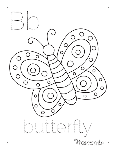 Free Butterfly Coloring Pages for Kids & Adults