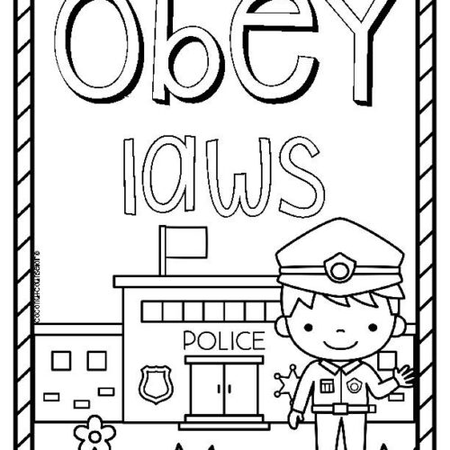 Citizenship Coloring Pages - Classful