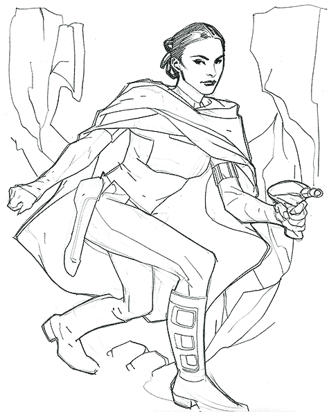 Padme Coloring Pages Printable for Free Download