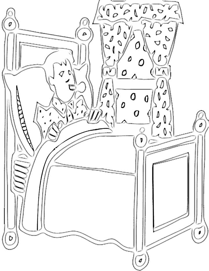 Feeling Unwell - Coloring Page for Kids ...