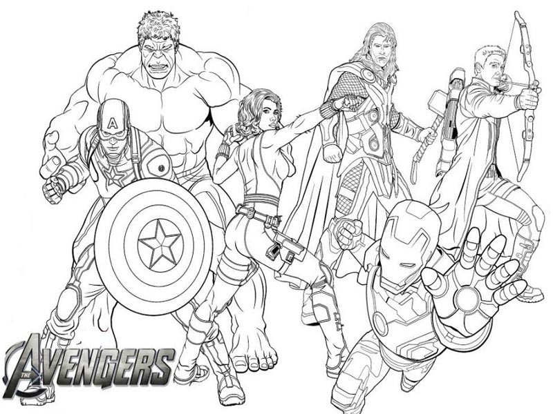 Avengers Coloring Pages: Top 15 Colour Sheets for Kids & Adults