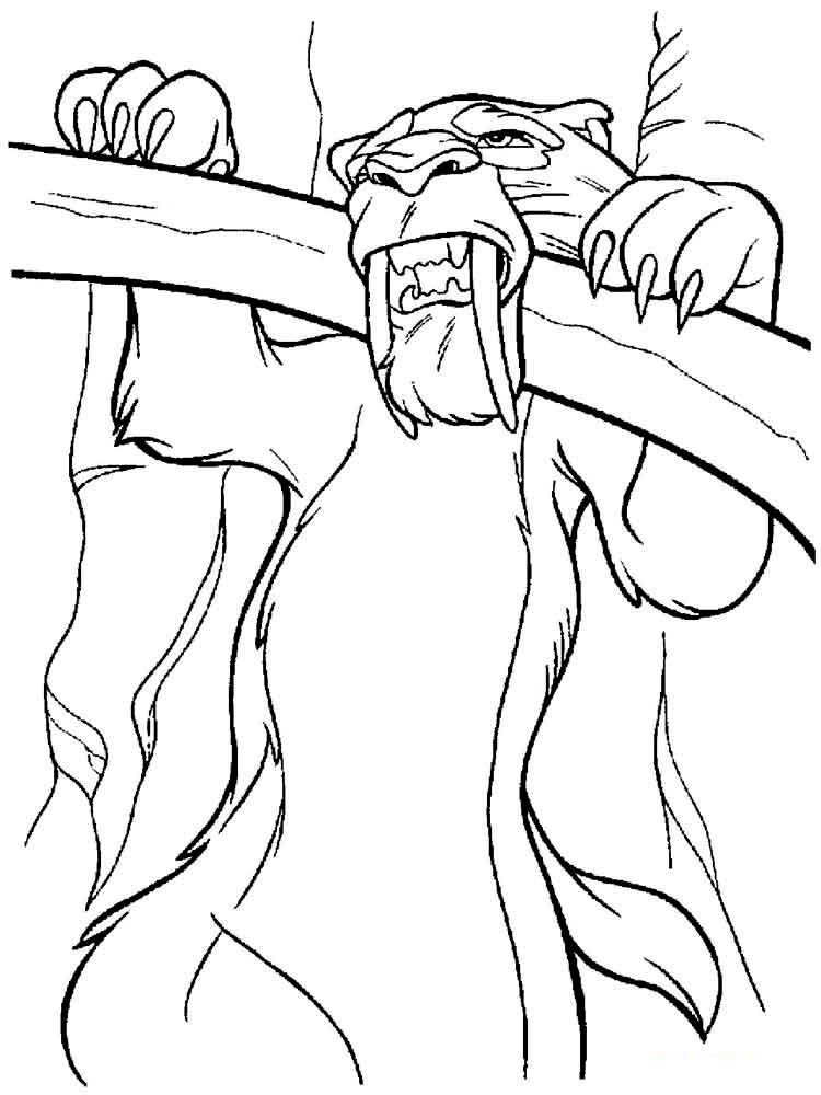 Ice Age coloring pages. Download and print Ice Age coloring pages