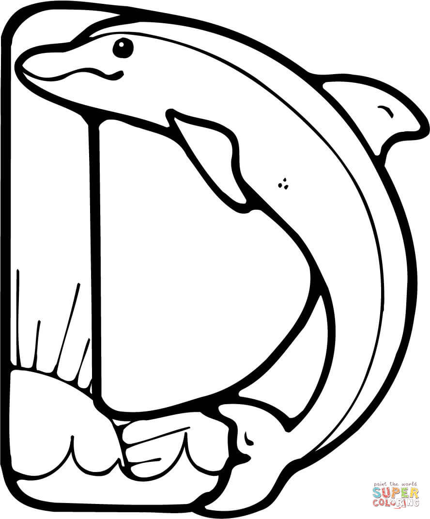 Letter D coloring pages | Free Coloring Pages